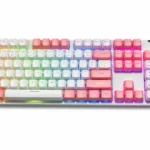 Teclado Mecánico Gamer JEQANG JK-919 RGB LED 104 Teclas