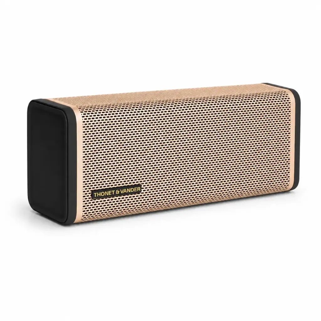 ec6b3d3e83ea243f1f1ed67e828b2d83_Thonet_&_Vander_Frei_Topp_TM_Tws_Portable_Speaker_24W_HK096-03620_Gold_2262 Thonet & Vander Frei Topp TM Tws Portable Speaker 24W HK096-03620 Gold - Imagen 1