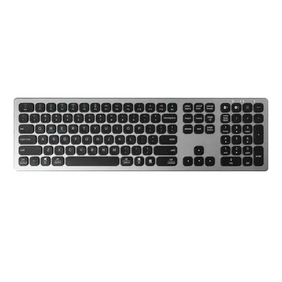f20032521ada5646435593db39b9ab26_Magic_Keyboard_Master_Mac-Android-Windows_MKB-03_Steel_Gray_2543 Magic Keyboard Master Mac-Android-Windows MKB-03 Steel Gray - Imagen 1