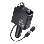 Yesido Cargador Car USB+Type C 3 en 1 70CM 125W Y71