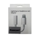Adaptador Lightning a Jack 3.5 mm para Audífonos – Compatible con iPhone