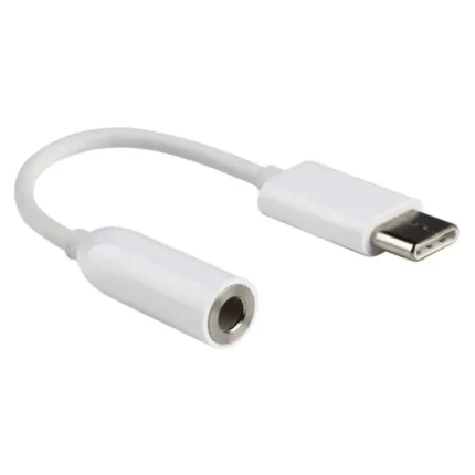 Adaptador USB Tipo-C a Jack 3.5 mm para Audífonos y Audio de Alta Calidad
