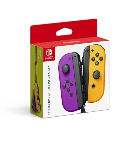 Joy-Con-Nintendo-Switch-Morado-Yellow-Jp Joy-Con Nintendo Switch Morado -Yellow Jp - Imagen 1