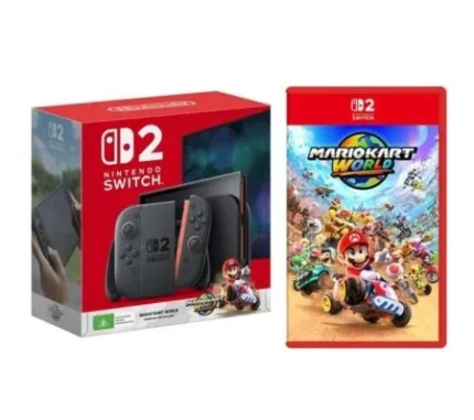 Nintendo Switch 2 + Juego Fisico Mario Kart Word BEE-S-KB6EA