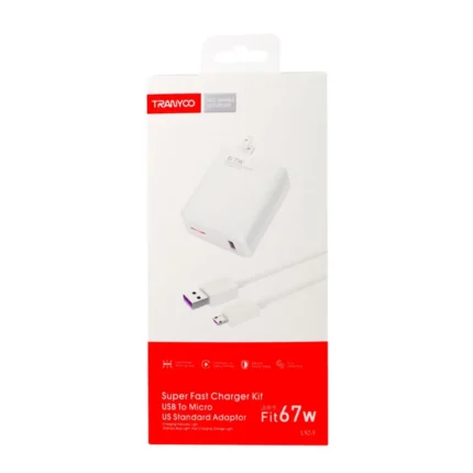Tranyoo Cargador Carga Rapida 67W US2-C