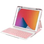 Wiwu Protective Keyboard Case For iPad 10.2 – 10.5 pink